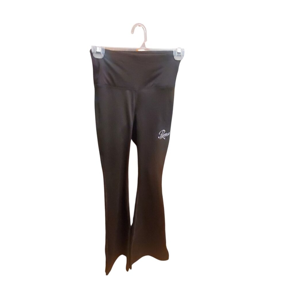 Puma Essentials Script Women's Flared Leggings - Picture 3 of 3
